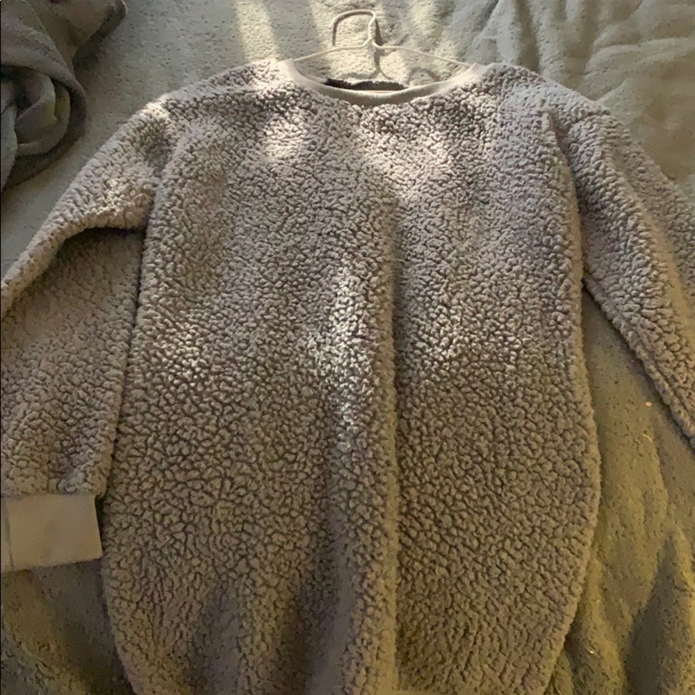 Sherpa dress/ shirt